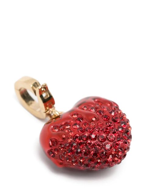 Swarovski heart-shape pendant - Red - zdjęcie produktu nr 2