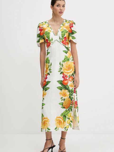 Farm Rio sukienka lniana - zdjęcie produktu nr 2