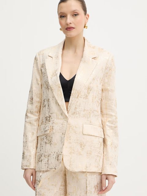 Silvian Heach marynarka z dodatkiem lnu KHUTLO - zdjęcie produktu nr 1