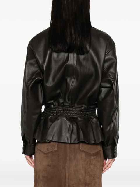 ducie Hazel leather jacket - Brown - zdjęcie produktu nr 2