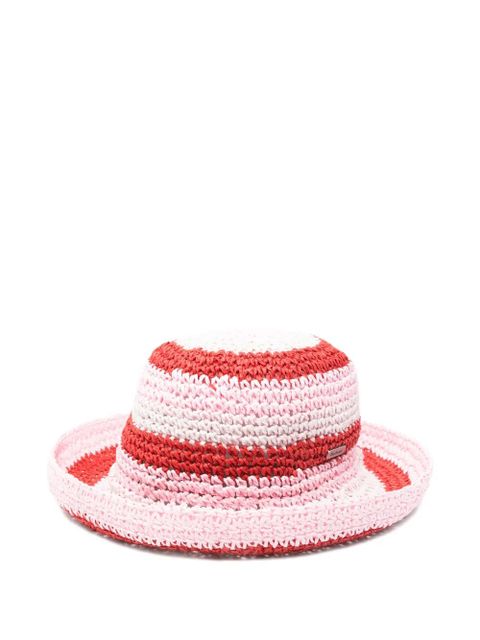 Barbour striped-pattern hat - Pink - zdjęcie produktu nr 1