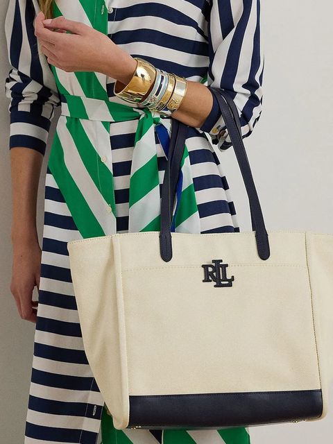 Lauren Ralph Lauren torebka bawełniana