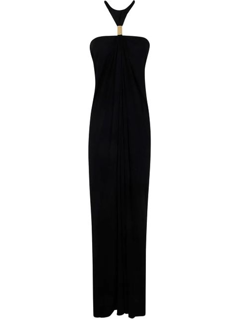 TOM FORD halterneck midi dress - Black - zdjęcie produktu nr 1