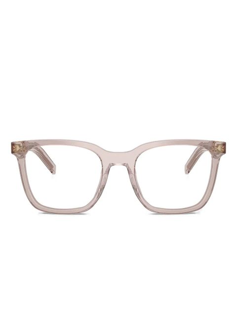 Prada Eyewear square-framed glasses - Neutrals - zdjęcie produktu nr 1