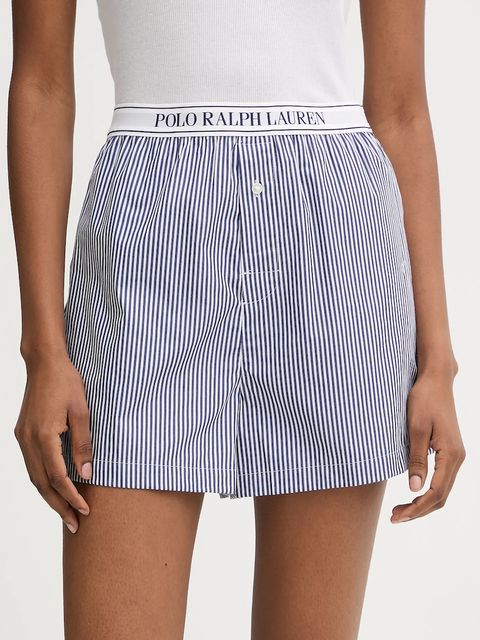 Polo Ralph Lauren szorty piżamowe bawełniane 2-pack damska kolor niebieski bawełniana 4P0717 - zdjęcie produktu nr 2