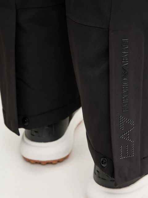 EA7 Emporio Armani spodnie narciarskie kolor czarny AF13887.7W000383