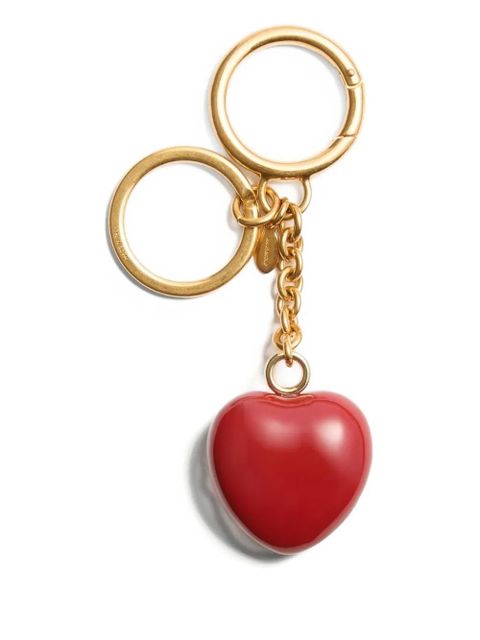 Valentino Garavani Coeur Royal bag charm - Gold