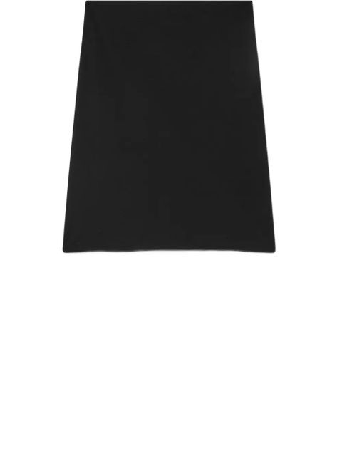 Versace Safety Pin cover-up skirt - Black