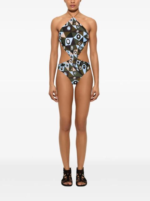 PUCCI Occhi-print trikini - Green - zdjęcie produktu nr 2