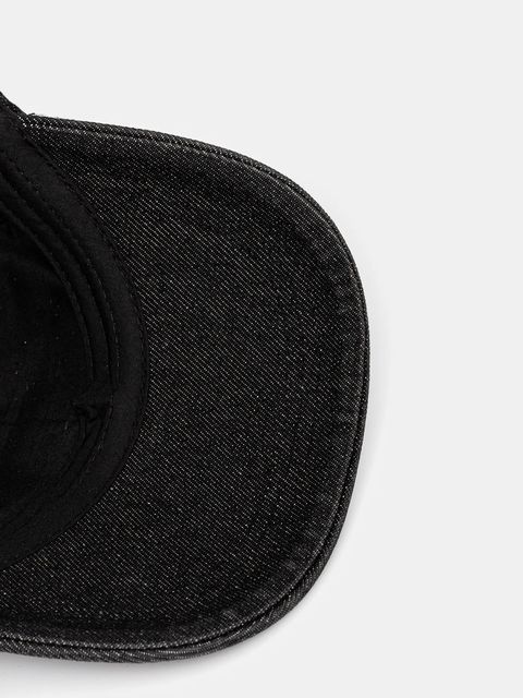 Guess Originals czapka z daszkiem jeansowa VINTAGE kolor czarny M5YZ05 WHGF0