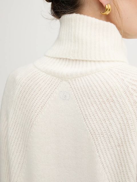 Liu Jo sukienka wełniana kolor biały mini prosta MF5063 MS009