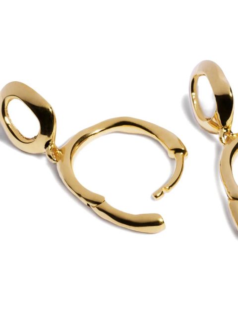 Monica Vinader Odyssey moonstone earrings - Gold