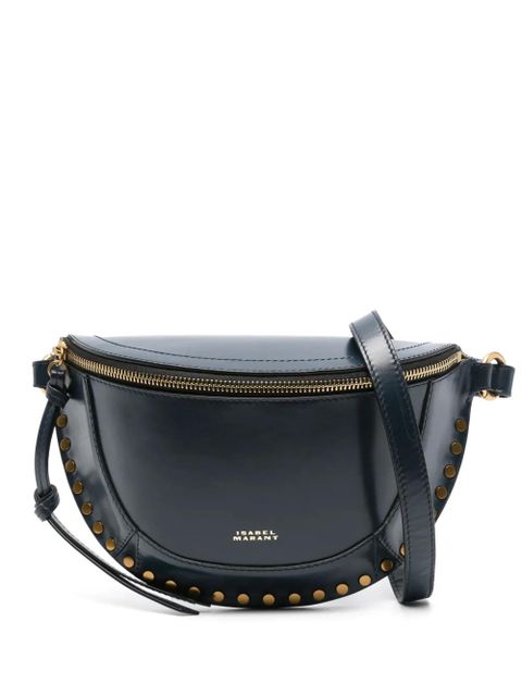 ISABEL MARANT Skano leather belt bag - Blue - zdjęcie produktu nr 1