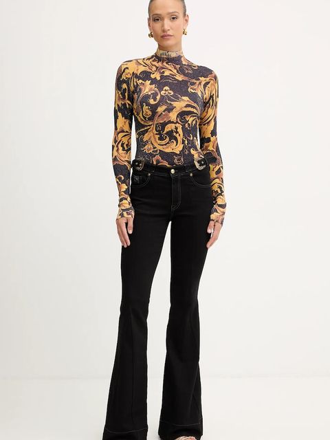 Versace Jeans Couture jeansy damskie medium waist 79HAB503 DW040L54 - zdjęcie produktu nr 2