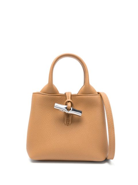 Longchamp XS Le Roseau tote bag - Brown - zdjęcie produktu nr 1