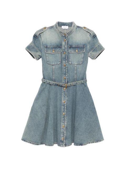 Alexander McQueen denim mini dress - Blue - zdjęcie produktu nr 1