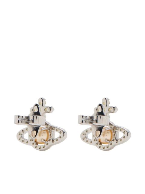 Vivienne Westwood Olympia Pearl earrings - Brown