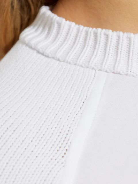 Sportmax seam detail T-shirt - White