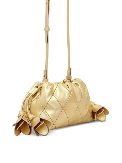 ZIMMERMANN Cloud 91 quilted leather clutch bag - Gold