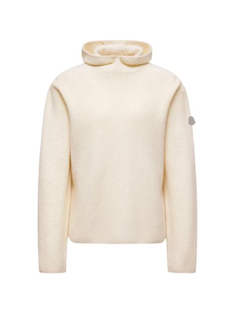 Moncler x Jil Sander hood sweater - Neutrals - zdjęcie produktu nr 1