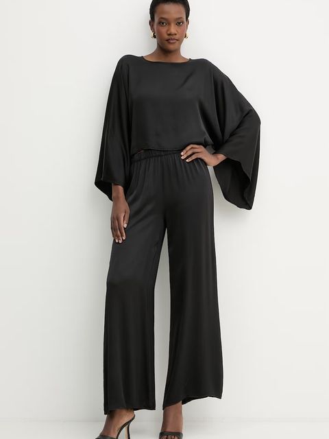 Haveone spodnie palazzo damskie z wiskozy - zdjęcie produktu nr 1