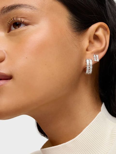 Tous kolczyki srebrne TOUS SWEET 40S