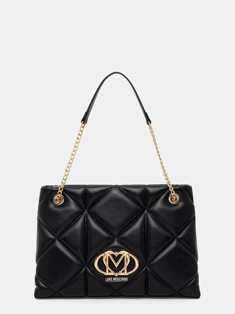 Love Moschino torebka shopper damska z imitacji skóry - zdjęcie produktu nr 1