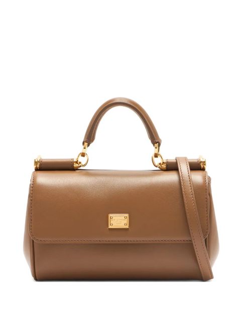 Dolce & Gabbana top-handle cross body bag - Brown - zdjęcie produktu nr 1