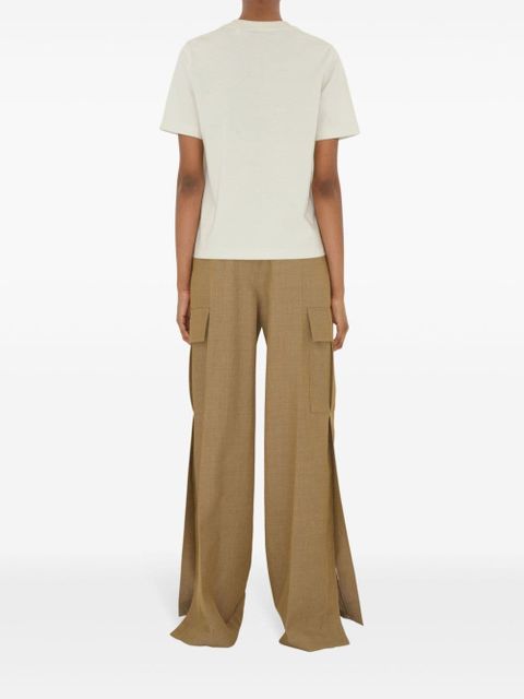 Burberry Duck cotton T-shirt - Neutrals