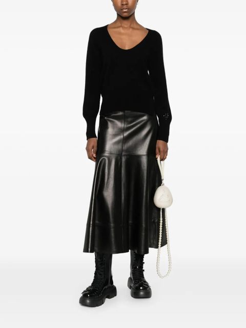 Simone Rocha long-sleeve sweater - Black - zdjęcie produktu nr 2