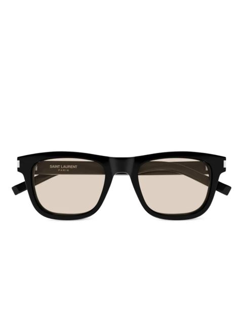 Saint Laurent Eyewear square-frame glasses - Black - zdjęcie produktu nr 1