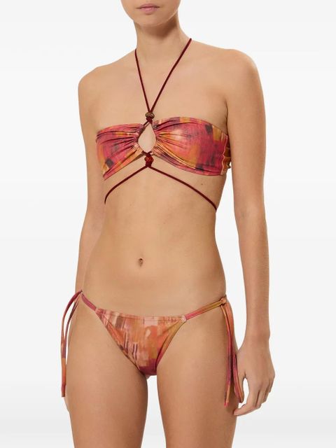 ISABEL MARANT Analia bikini top - Orange