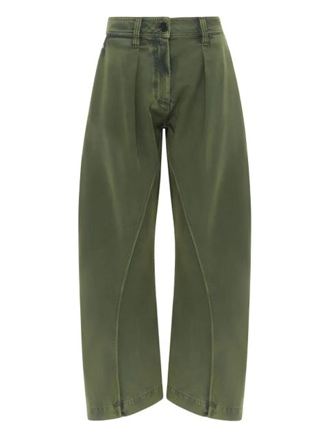 JW Anderson twisted-seam trousers - Green - zdjęcie produktu nr 1