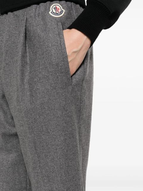 Moncler logo-patch track pants - Grey - zdjęcie produktu nr 2