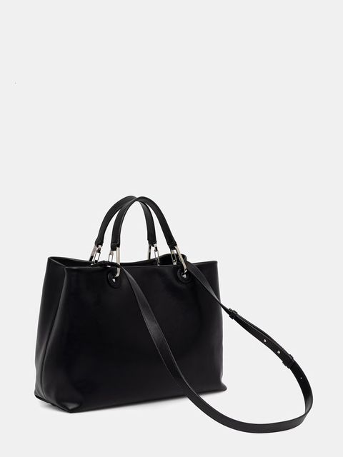 Emporio Armani torebka skórzana - zdjęcie produktu nr 2