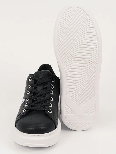 Karl Lagerfeld sneakersy skórzane KAPRI kolor czarny KL62572A