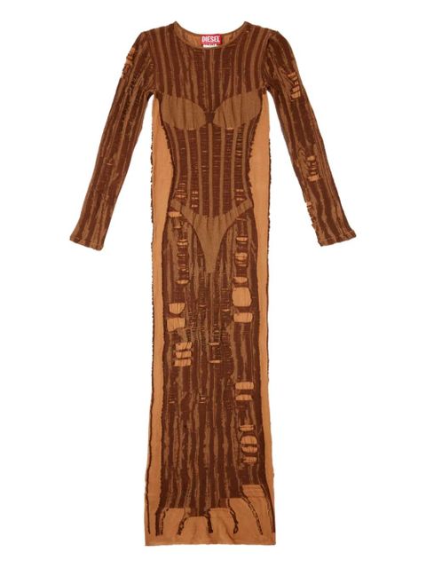 Diesel M-Calimera maxi dress - Brown - zdjęcie produktu nr 1