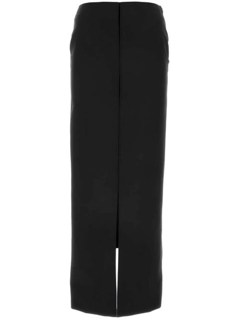 Givenchy front-slit wool-blend maxi skirt - Black - zdjęcie produktu nr 1