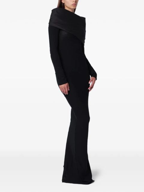 ENTIRE STUDIOS Cavalier off-shoulder long-sleeve dress - Black - zdjęcie produktu nr 2