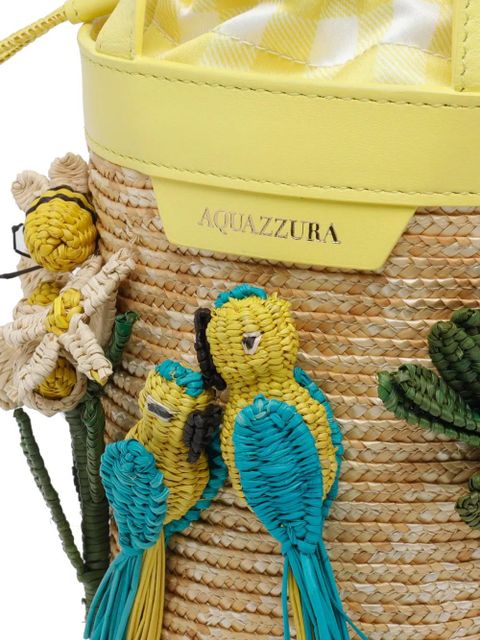 Aquazzura mini Birdsong bucket bag - Neutrals - zdjęcie produktu nr 2