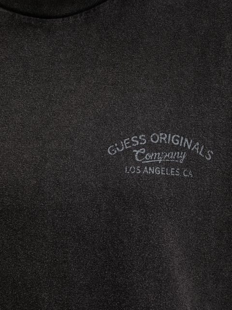 Guess Originals t-shirt bawełniany damski kolor czarny M5YI54 K8FQ4