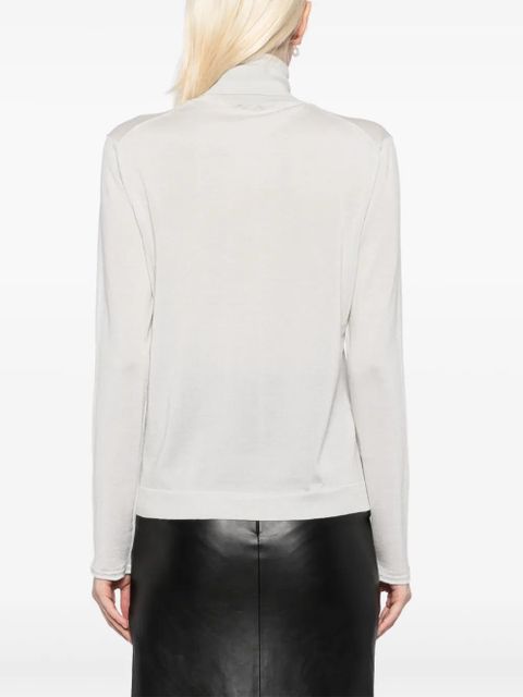 TOM FORD roll-neck jumper - Neutrals