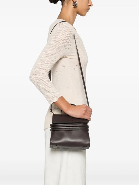 Moschino small Tie Me tote bag - Brown - zdjęcie produktu nr 2