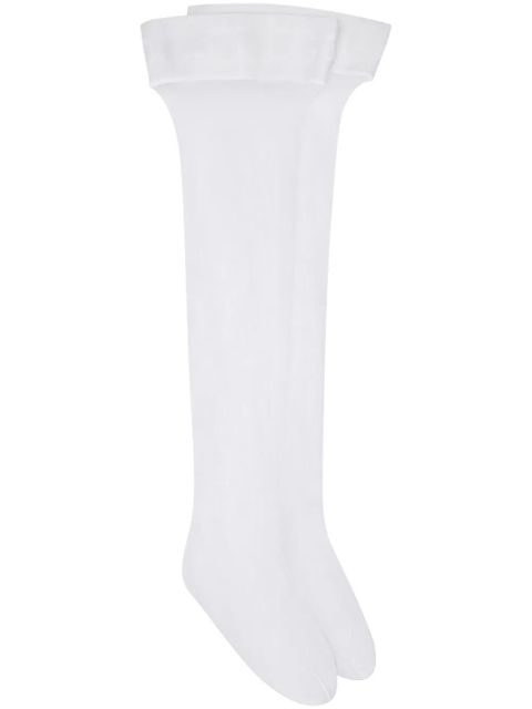 Dolce & Gabbana semi-sheer stockings - White - zdjęcie produktu nr 1