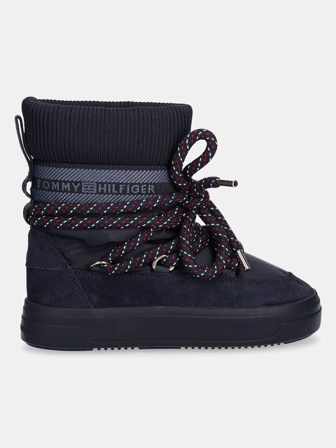 Tommy Hilfiger śniegowce TOMMYTECH RWB SNOWBOOT WARM kolor granatowy FW0FW09163 - zdjęcie produktu nr 2
