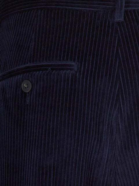 Max Mara corduroy straight-leg trousers - Blue