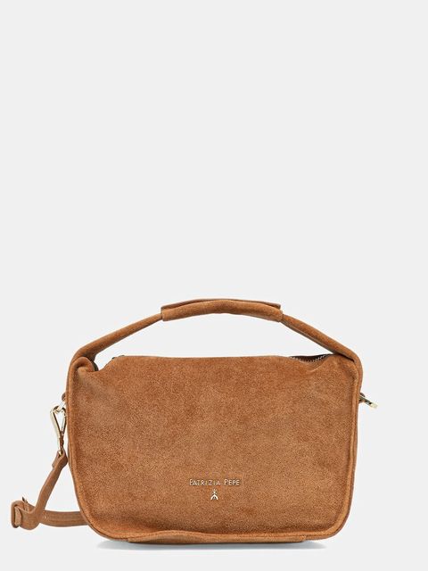 Patrizia Pepe torebka zamszowa - zdjęcie produktu nr 1