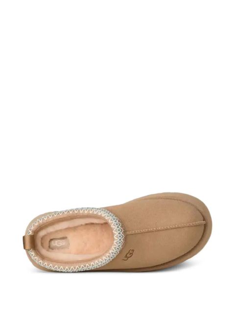 UGG Tazz II platform-sole braided-trim shoes - Brown