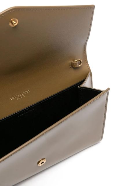 Saint Laurent Uptown clutch bag - Brown - zdjęcie produktu nr 2
