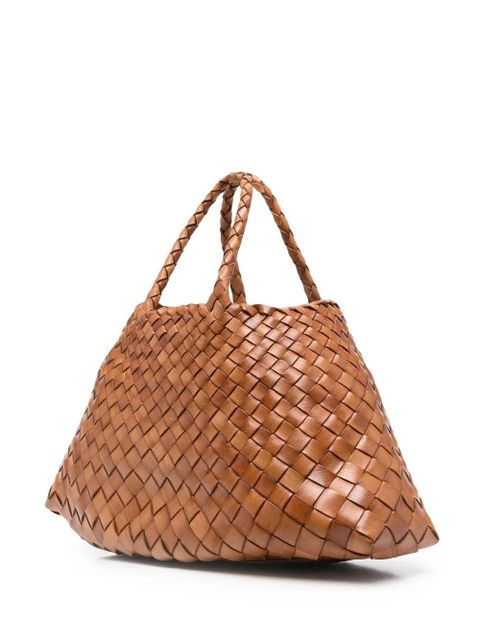 DRAGON DIFFUSION Santa Croce tote bag - Brown